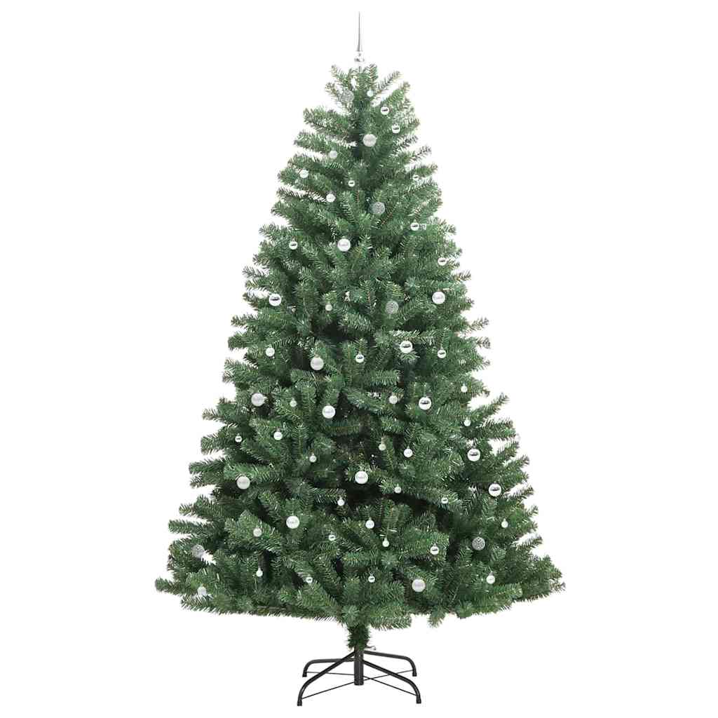 Albero di Natale Artificiale con Rami Pieghevoli Verde 300 cm