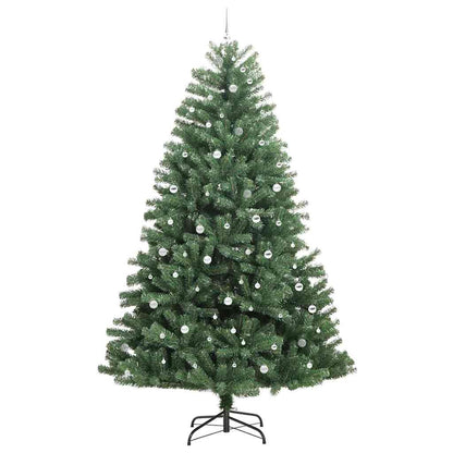 Albero di Natale Artificiale con Rami Pieghevoli Verde 300 cm