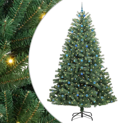Albero di Natale Artificiale con Rami Pieghevoli Verde 300 cm