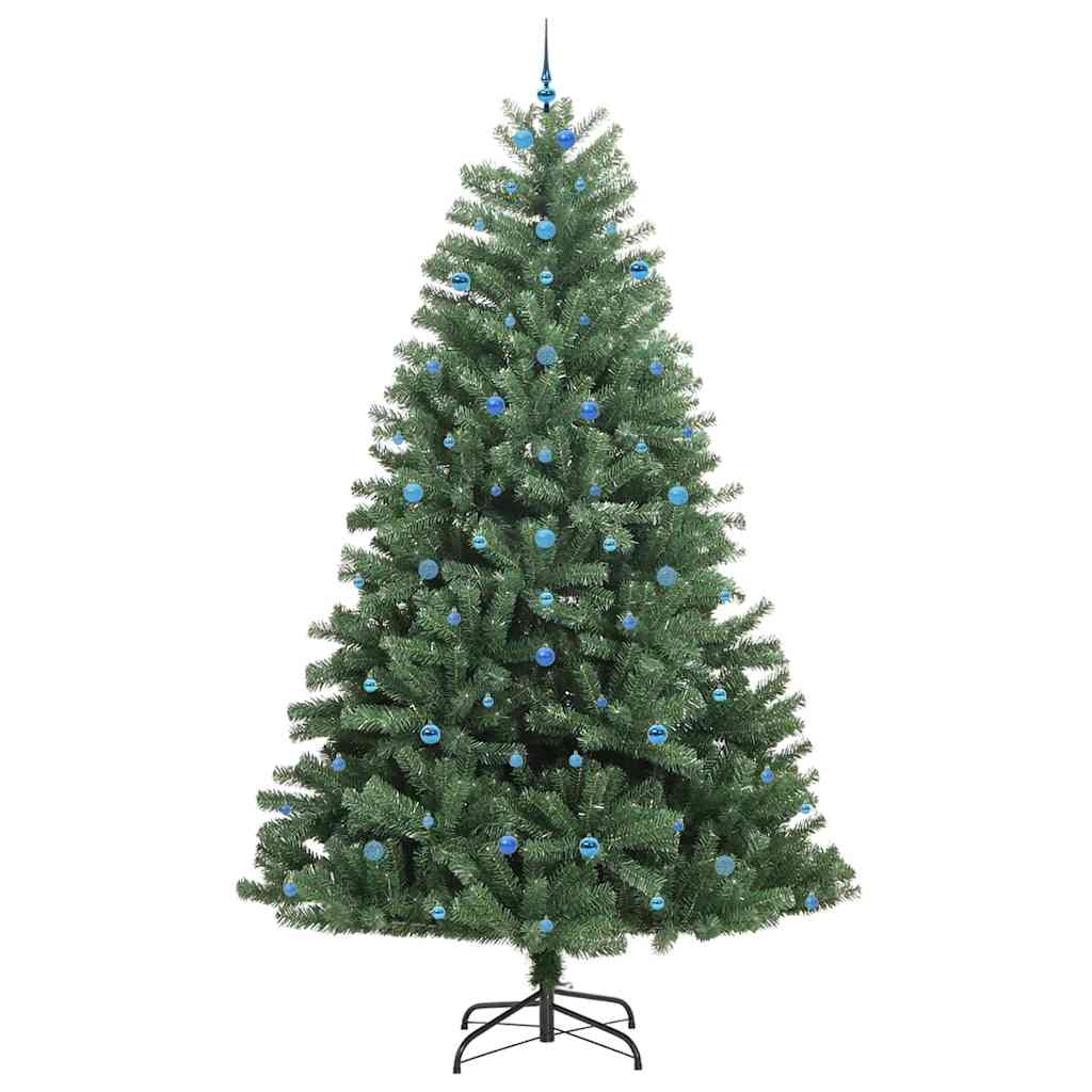 Albero di Natale Artificiale con Rami Pieghevoli Verde 300 cm