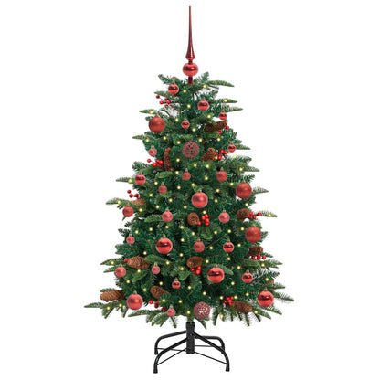 Albero di Natale artificiale con 150 LED Verde 120 cm