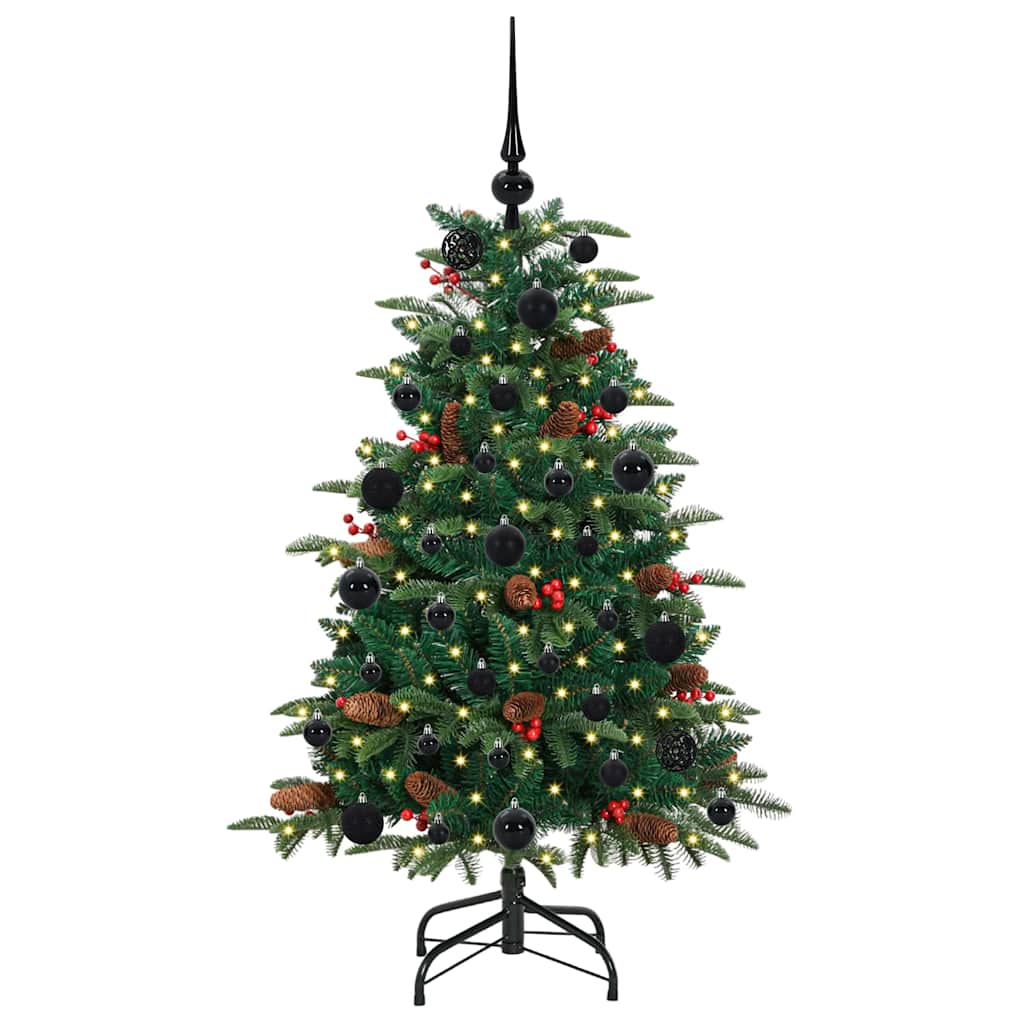 Albero di Natale artificiale con 150 LED Verde 120 cm