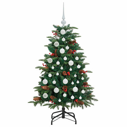 Albero di Natale artificiale con 150 LED Verde 120 cm