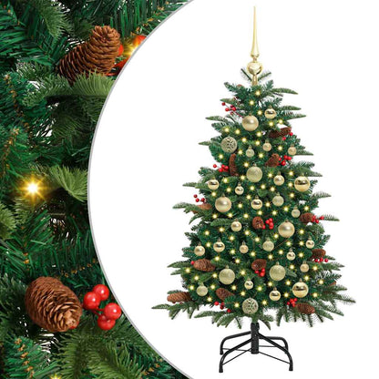 Albero di Natale artificiale con 150 LED Verde 120 cm