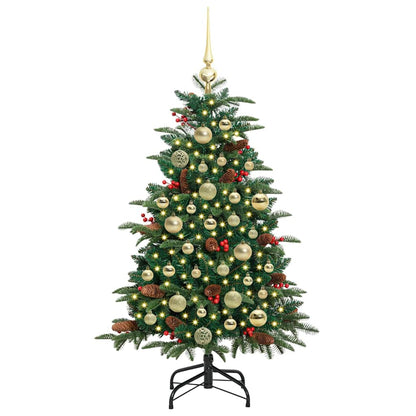 Albero di Natale artificiale con 150 LED Verde 120 cm