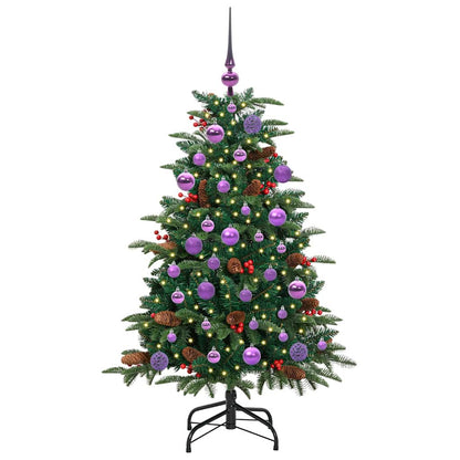 Albero di Natale artificiale con 150 LED Verde 120 cm