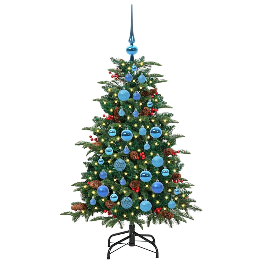 Albero di Natale artificiale con 150 LED Verde 120 cm