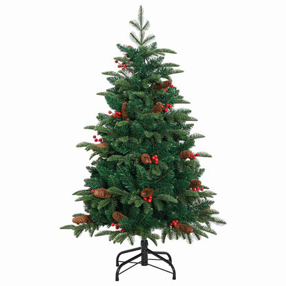 Albero di Natale artificiale con 150 LED Verde 120 cm