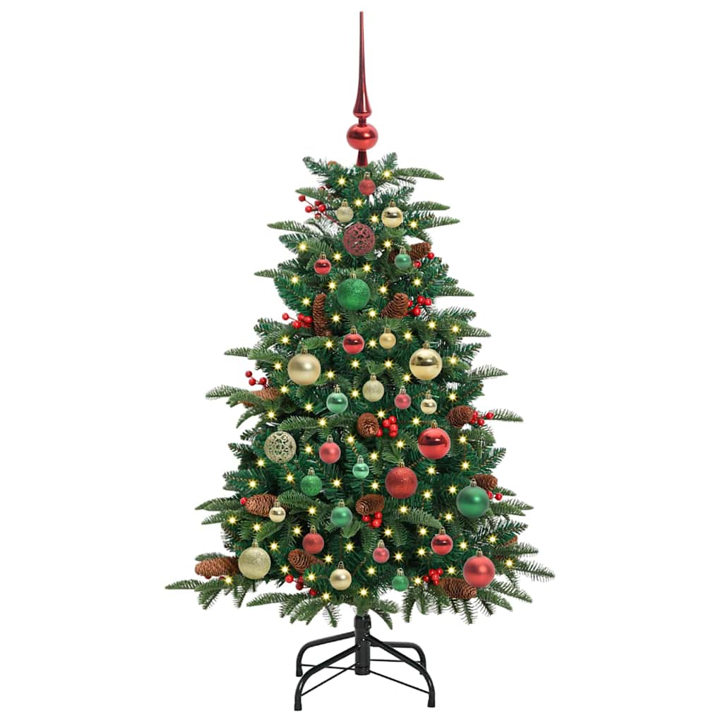 Albero di Natale artificiale con 150 LED Verde 120 cm