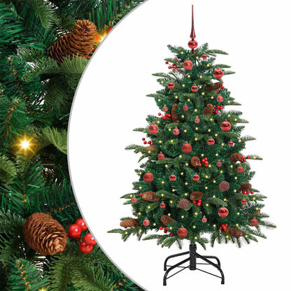 Albero di Natale artificiale con 150 LED Verde 150 cm