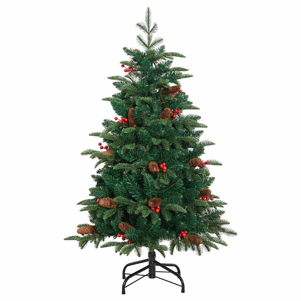 Albero di Natale artificiale con 150 LED Verde 150 cm