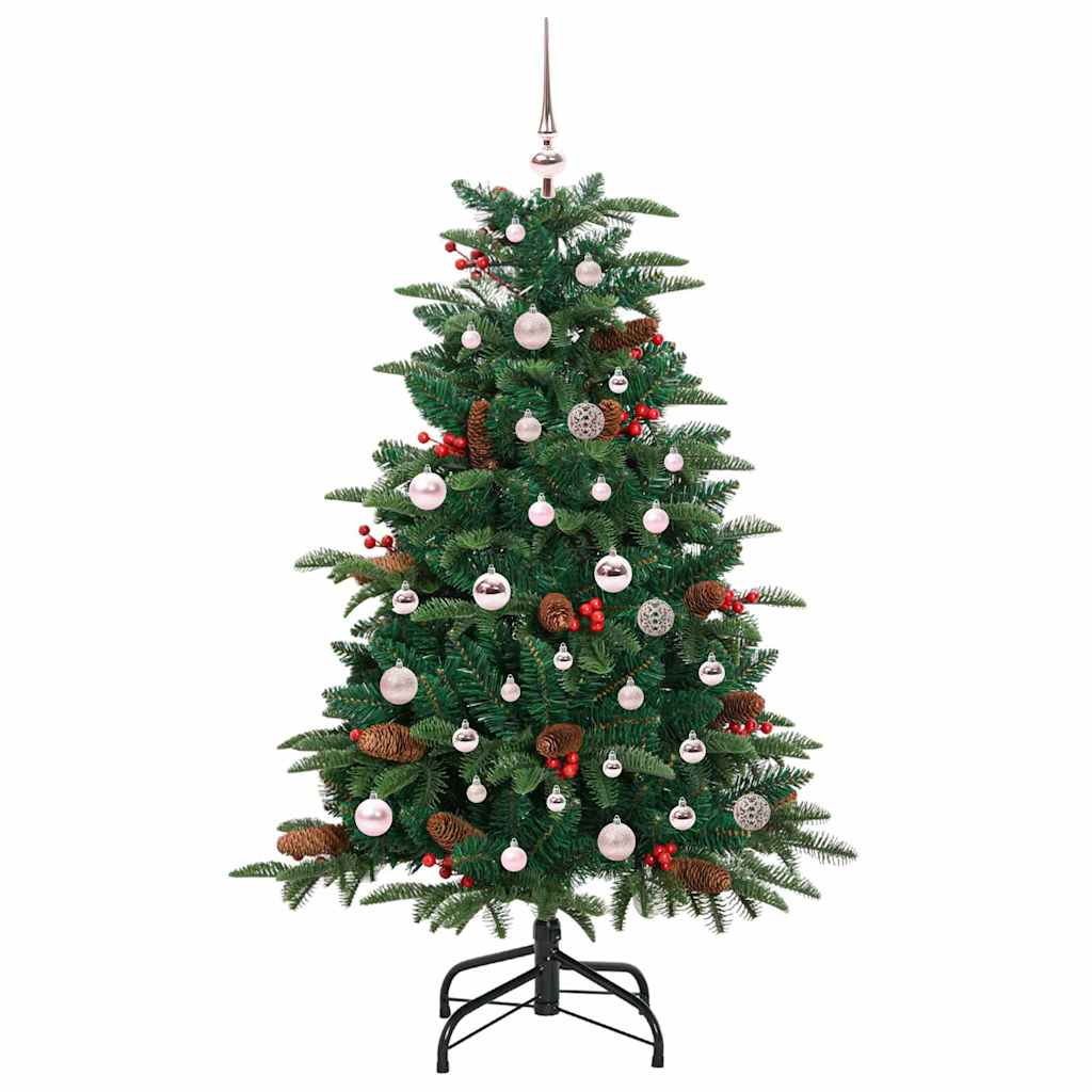 Albero di Natale artificiale con 150 LED Verde 150 cm