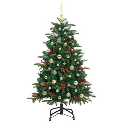 Albero di Natale artificiale con 150 LED Verde 150 cm