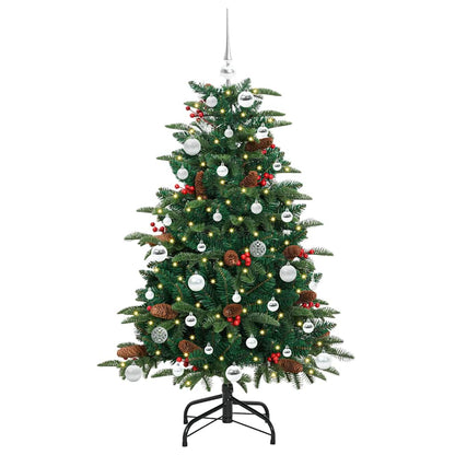 Albero di Natale artificiale con 150 LED Verde 150 cm