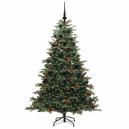 Albero di Natale artificiale con 300 LED Verde 180 cm