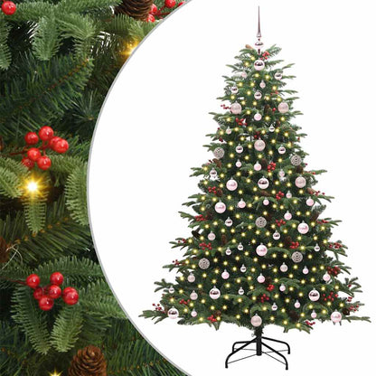 Albero di Natale artificiale con 300 LED Verde 180 cm