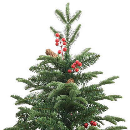 Albero di Natale artificiale con 300 LED Verde 180 cm