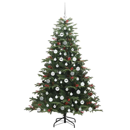 Albero di Natale artificiale con 300 LED Verde 180 cm
