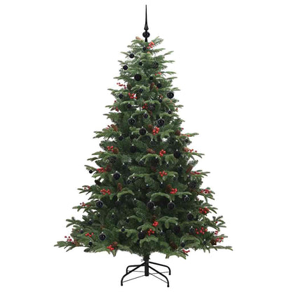 Albero di Natale artificiale con 300 LED Verde 210 cm