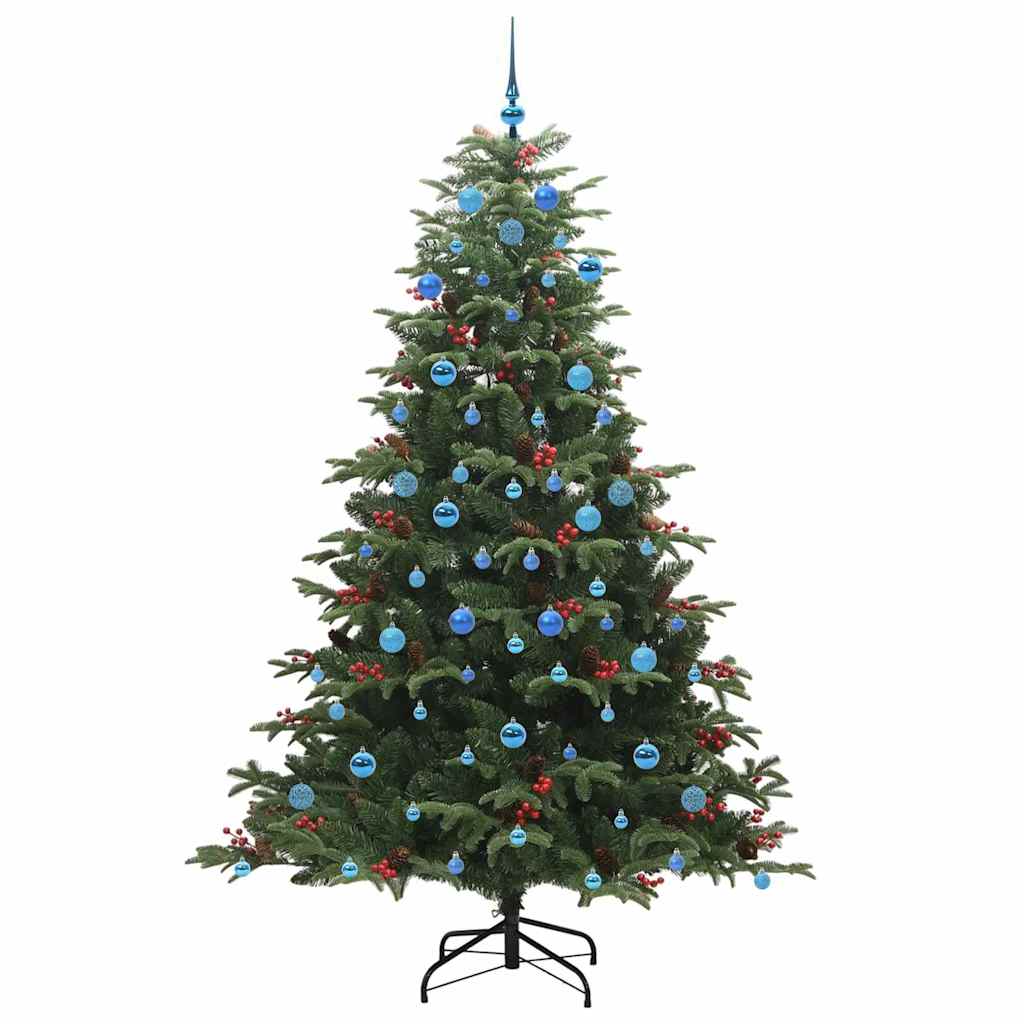 Albero di Natale artificiale con 300 LED Verde 210 cm