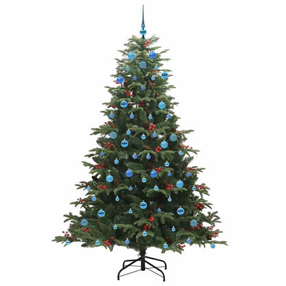 Albero di Natale artificiale con 300 LED Verde 210 cm