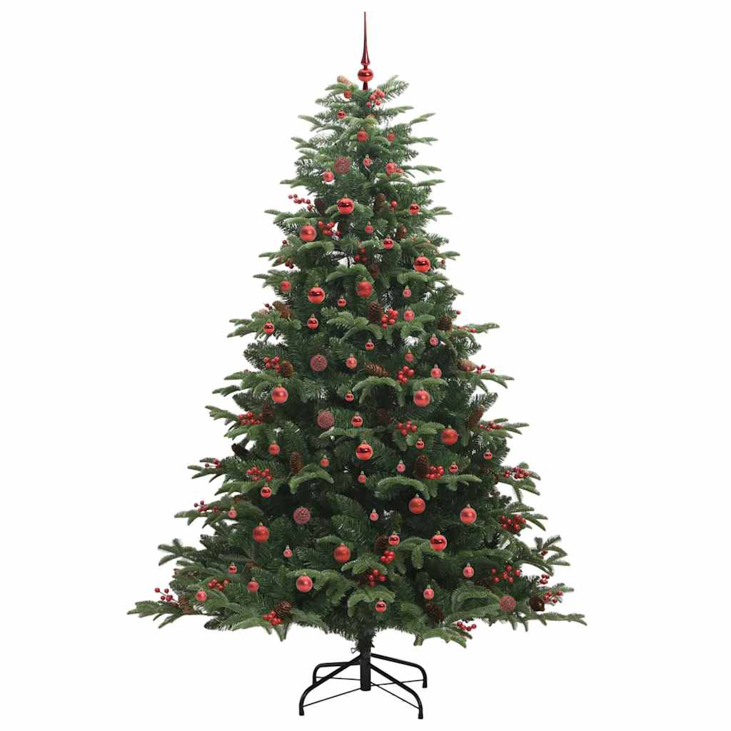 Albero di Natale artificiale con 300 LED Verde 240 cm
