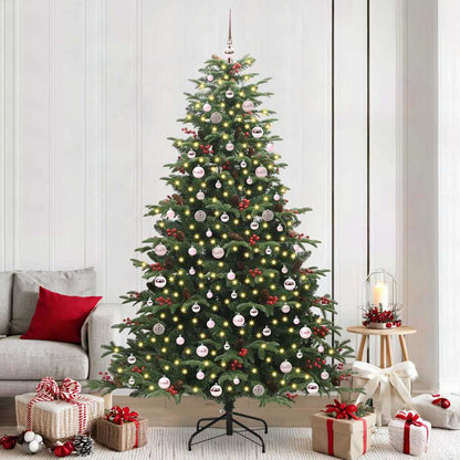 Albero di Natale artificiale con 300 LED Verde 240 cm