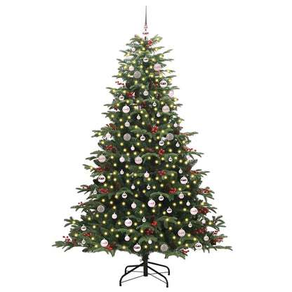 Albero di Natale artificiale con 300 LED Verde 240 cm