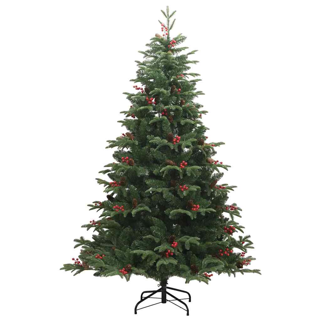 Albero di Natale artificiale con 300 LED Verde 240 cm