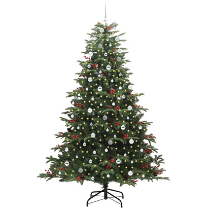 Albero di Natale artificiale con 300 LED Verde 240 cm