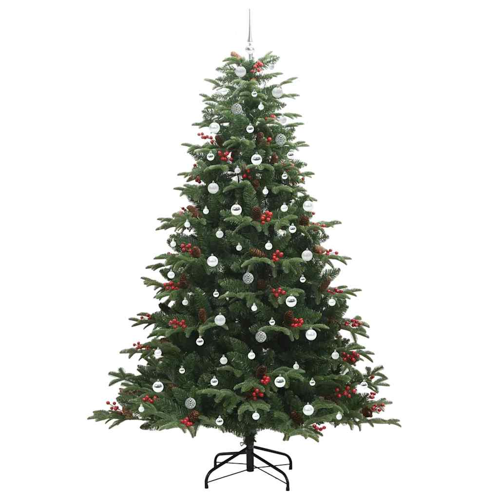 Albero di Natale artificiale con 300 LED Verde 240 cm