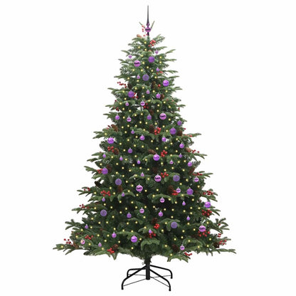 Albero di Natale artificiale con 300 LED Verde 240 cm