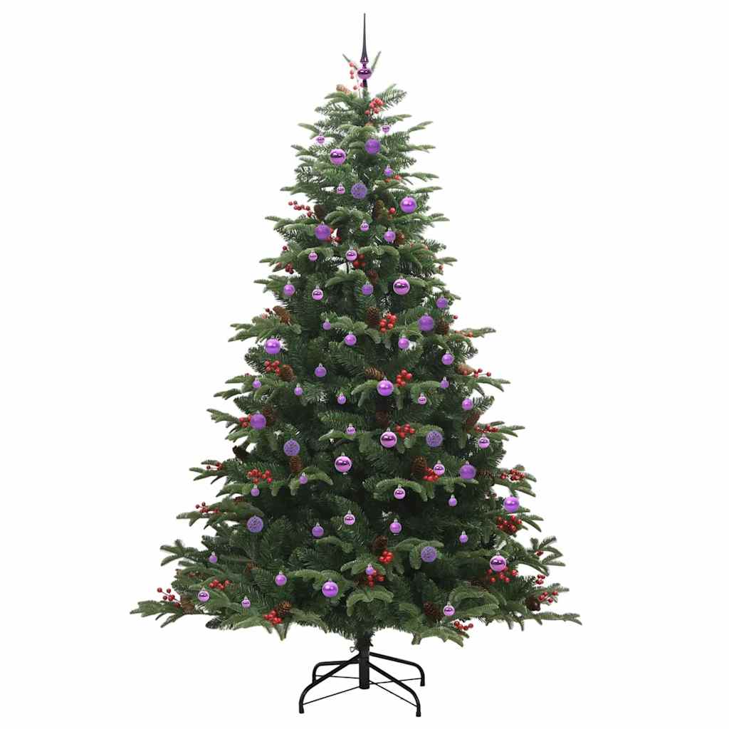 Albero di Natale artificiale con 300 LED Verde 240 cm