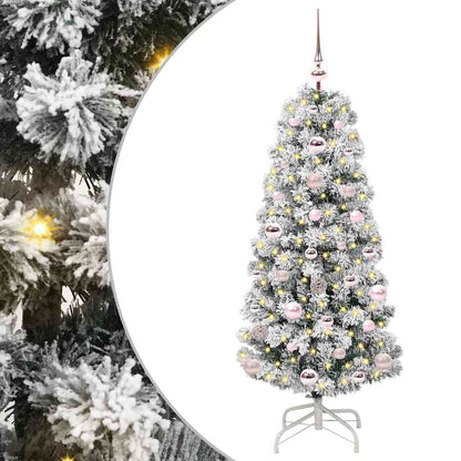 Albero di Natale Artificiale con Rami Pieghevoli 120 cm