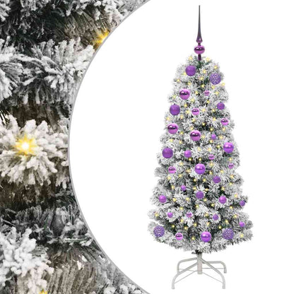 Albero di Natale Artificiale con Rami Pieghevoli 120 cm