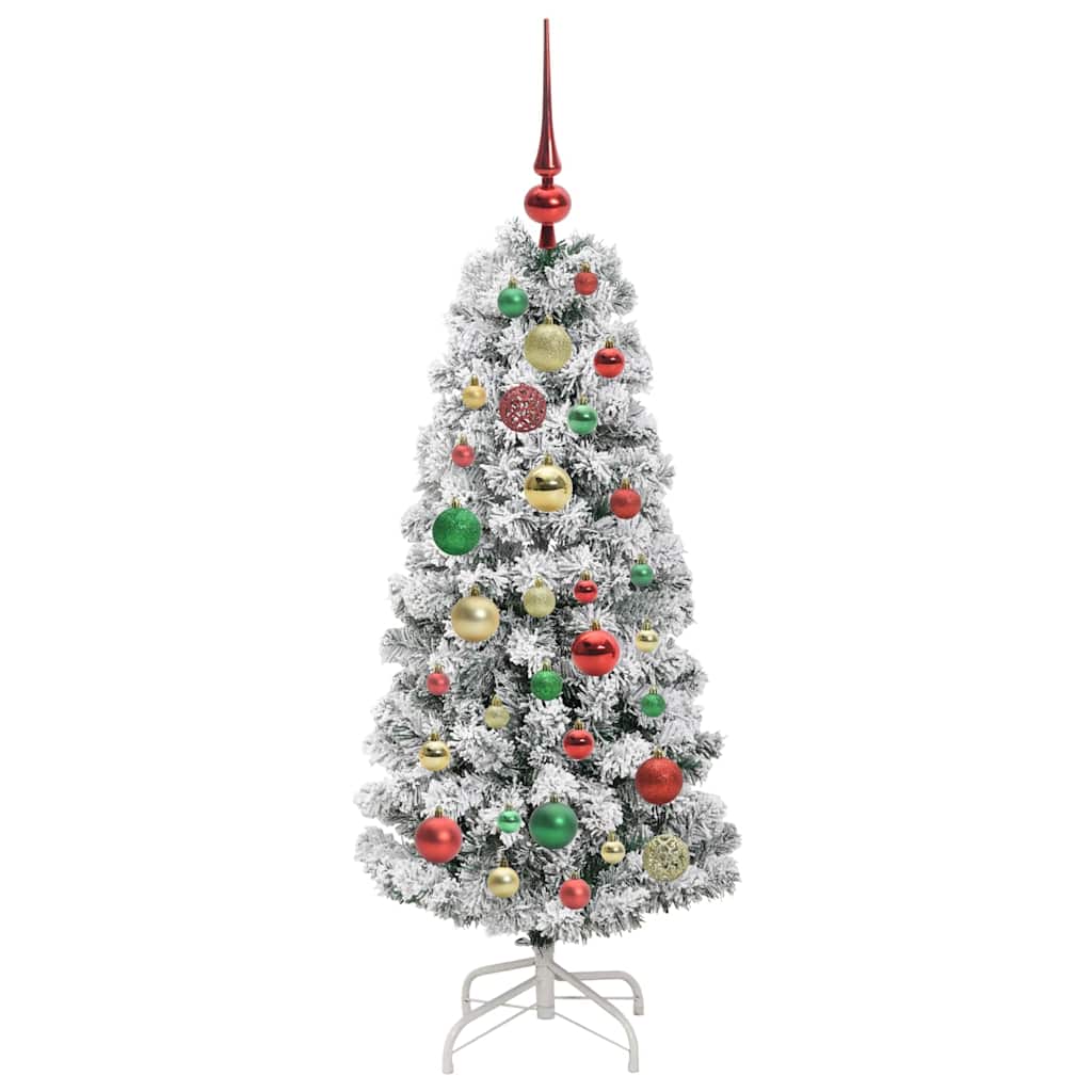 Albero di Natale Artificiale con Rami Pieghevoli 120 cm