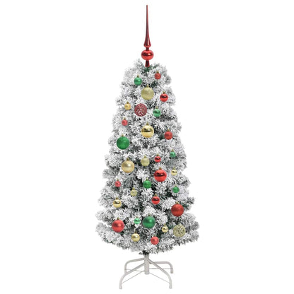 Albero di Natale Artificiale con Rami Pieghevoli 120 cm