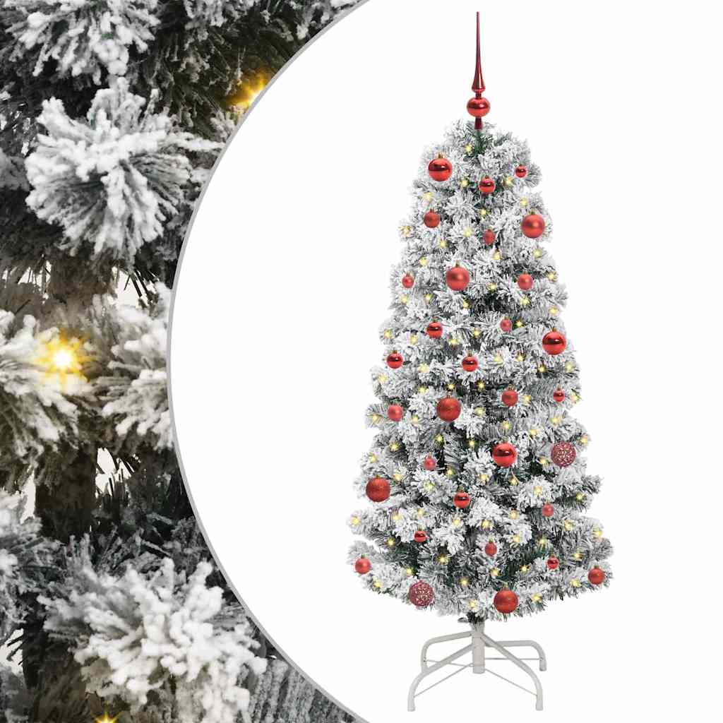 Albero di Natale Artificiale con Rami Pieghevoli 150 cm