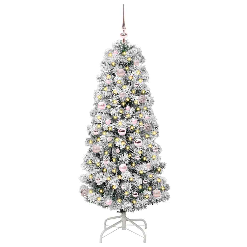 Albero di Natale Artificiale con Rami Pieghevoli 150 cm