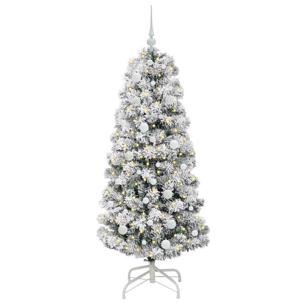 Albero di Natale Artificiale con Rami Pieghevoli 150 cm