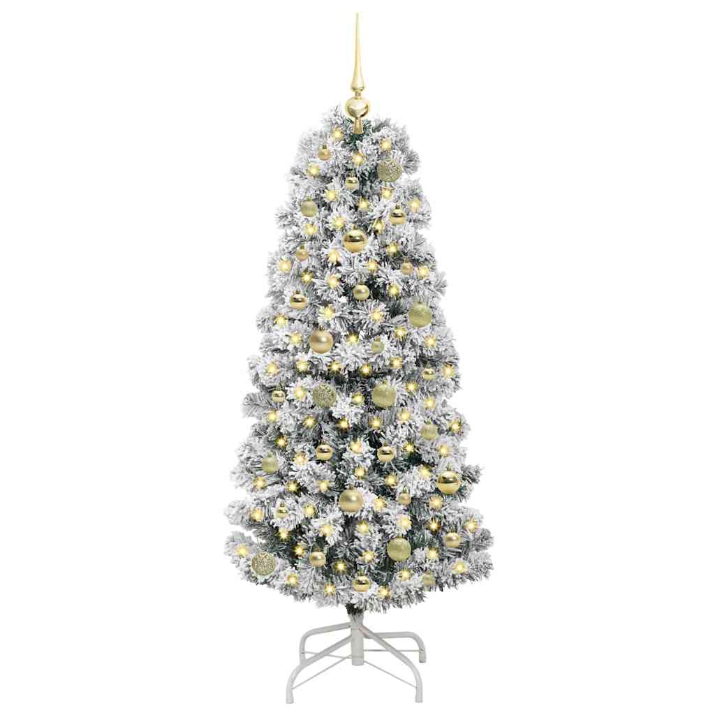 Albero di Natale Artificiale con Rami Pieghevoli 150 cm