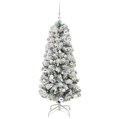 Albero di Natale Artificiale con Rami Pieghevoli 150 cm