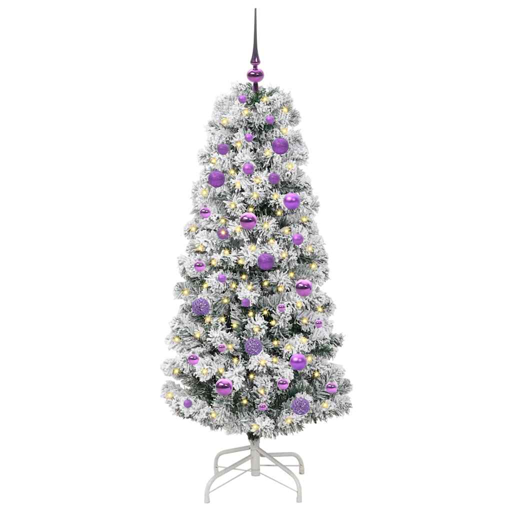 Albero di Natale Artificiale con Rami Pieghevoli 150 cm