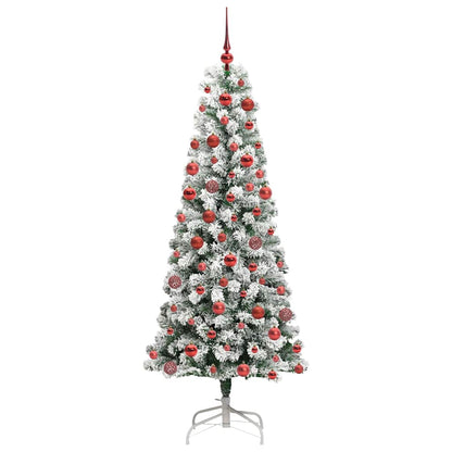 Albero di Natale Artificiale con Rami Pieghevoli 180 cm