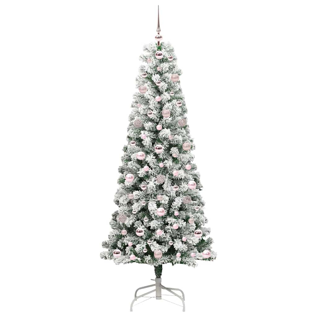 Albero di Natale Artificiale con Rami Pieghevoli 180 cm