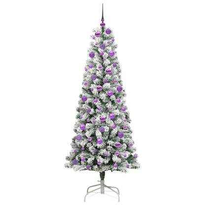 Albero di Natale Artificiale con Rami Pieghevoli 180 cm