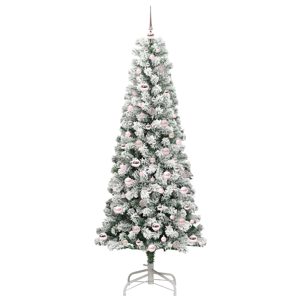 Albero di Natale Artificiale con Rami Pieghevoli 210 cm