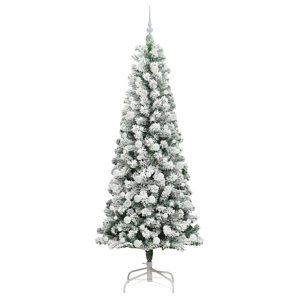 Albero di Natale Artificiale con Rami Pieghevoli 210 cm