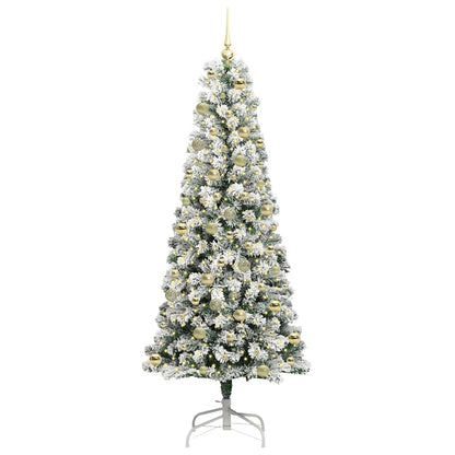 Albero di Natale Artificiale con Rami Pieghevoli 210 cm