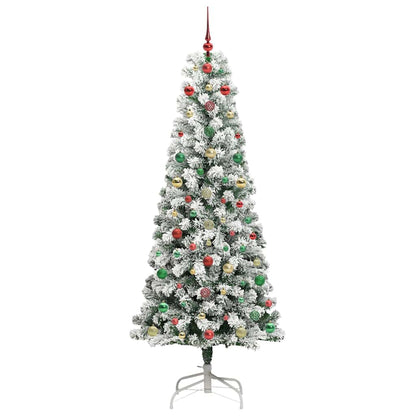 Albero di Natale Artificiale con Rami Pieghevoli 210 cm